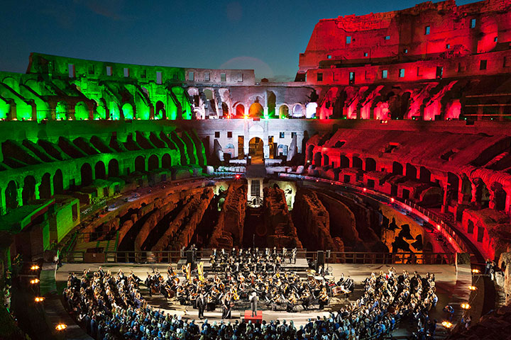 Roma: il Colosseo torna a risplendere con i BMFL WashBeam di ROBE