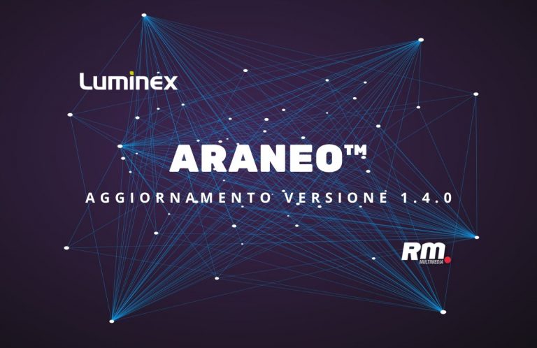 Aggiornamenti software – Araneo v1.4.0