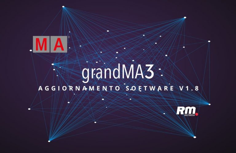 Aggiornamenti software – MA Lighting rilascia la nuova versione 1.8 grandMA3