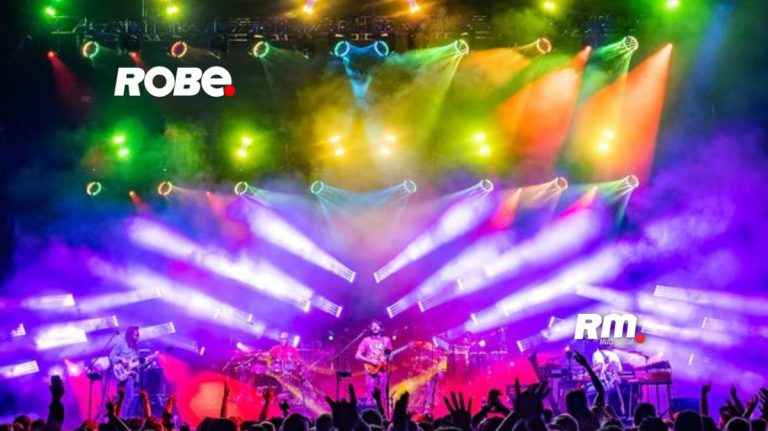 Le Tetra2 di ROBE colorano il palco dei Goose, indie band americana