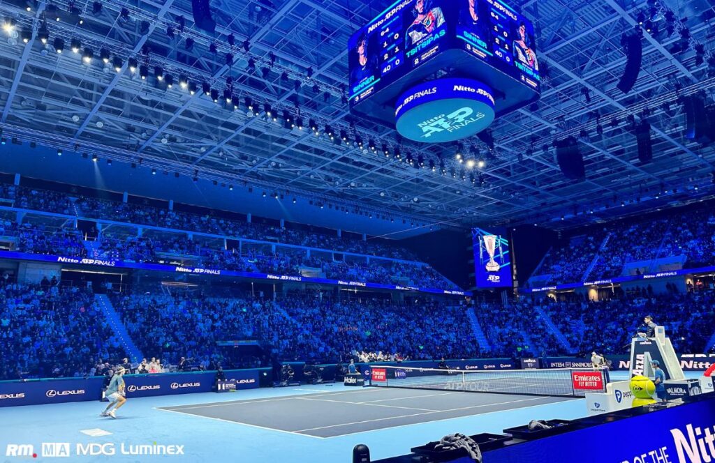 MA SOFTWARE 3 E LUMINEX DEBUTTANO ALLE ATP FINALS E VINCONO LA SFIDA DELL’EDIZIONE 2023