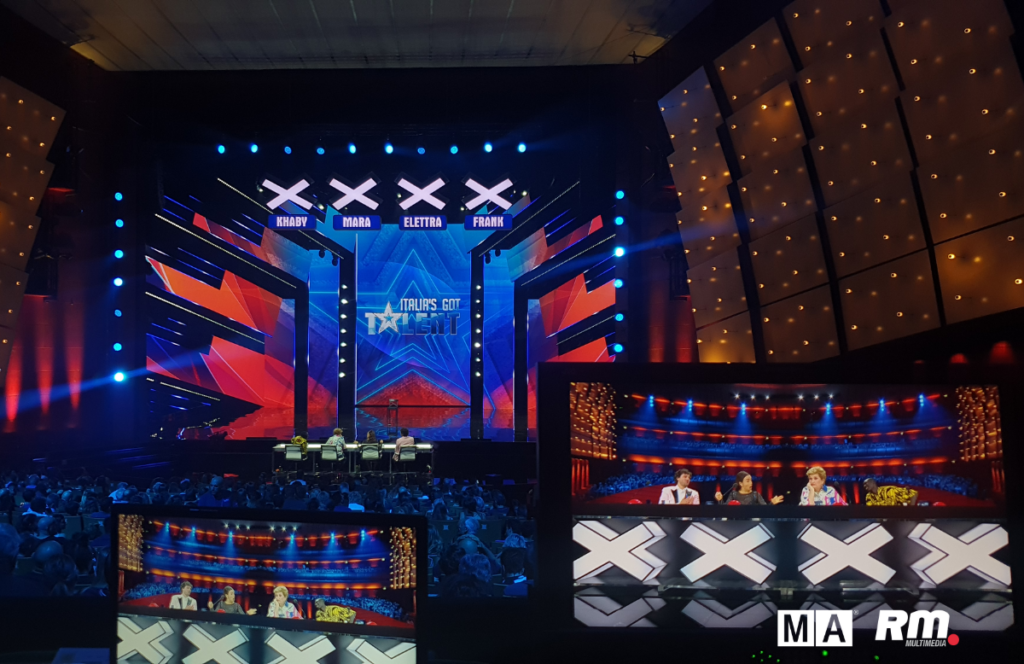 IL PARCO LUCI DI ITALIA’S GOT TALENT GESTITO DALLA POTENZA DELLA grandMA3
