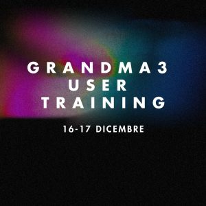 CORSO GRANDMA3 USER TRAINING 16-17 DICEMBRE