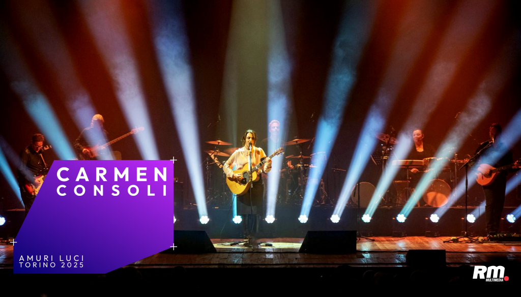 &ldquo;AMURI LUCI&rdquo; : IL DISEGNO DI LUCI DI GIUSEPPE FISCHETTI NELLO SHOW DI CARMEN CONSOLI